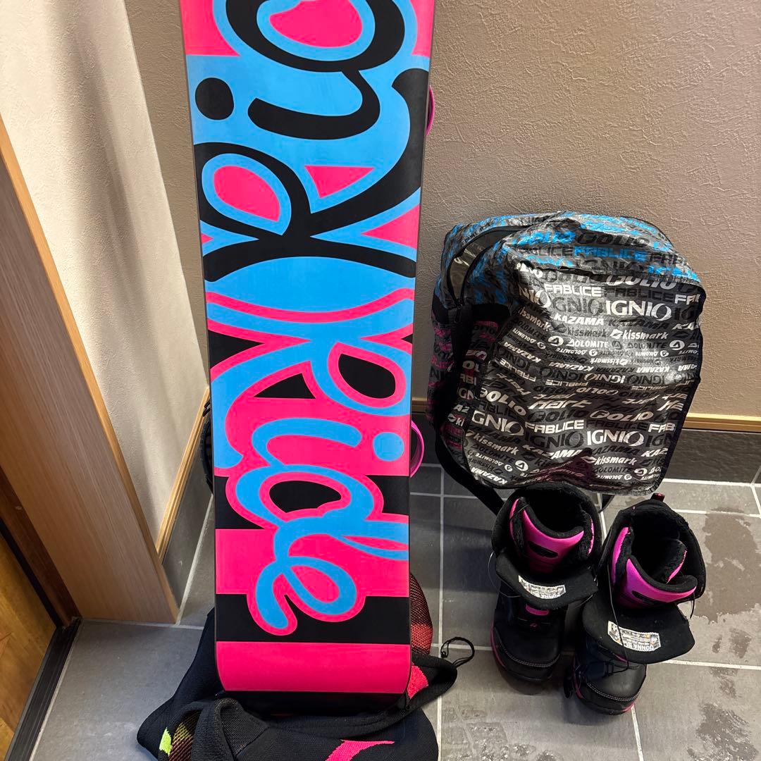 IGNIO DONNA スノーボードブーツ 24.0cm ケース付き　レディース