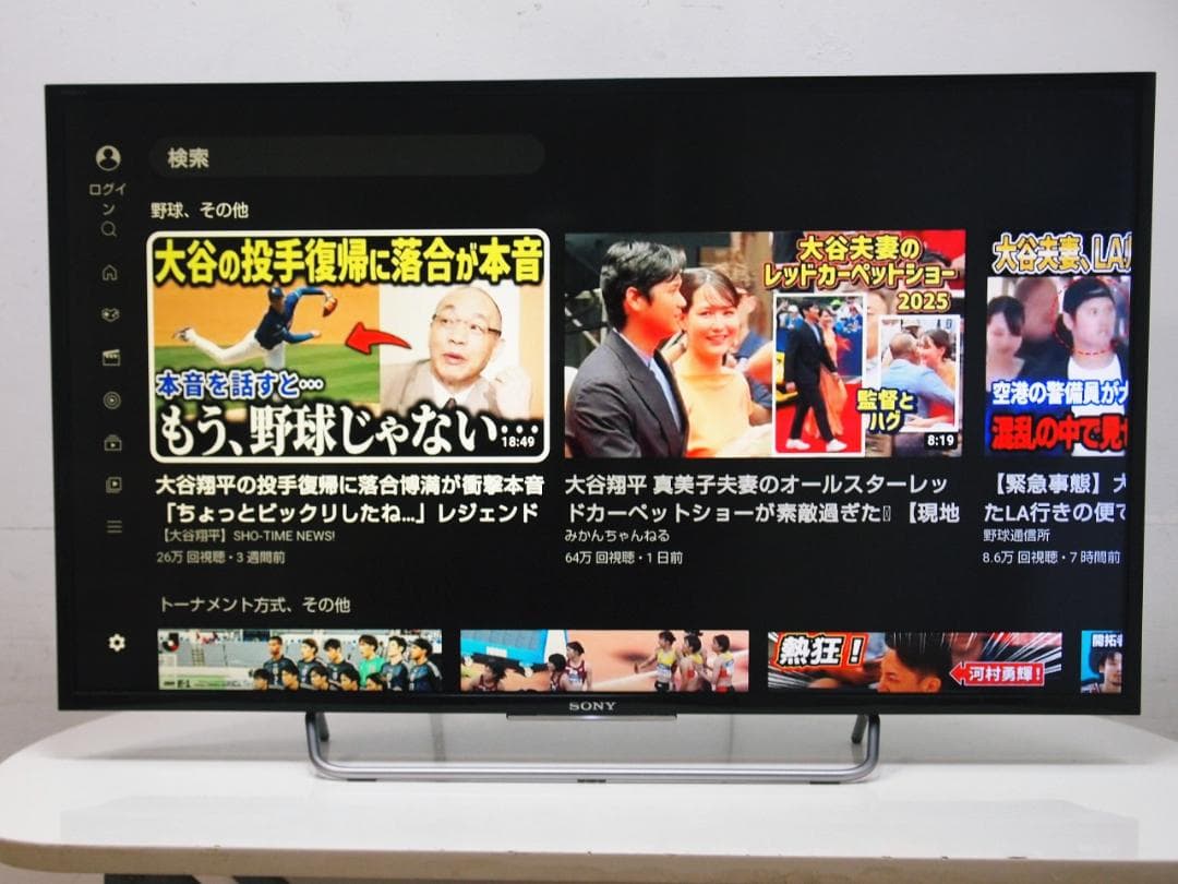 ソニー 40V型 KJ-40W730C 液晶テレビ BRAVIA 2017年製