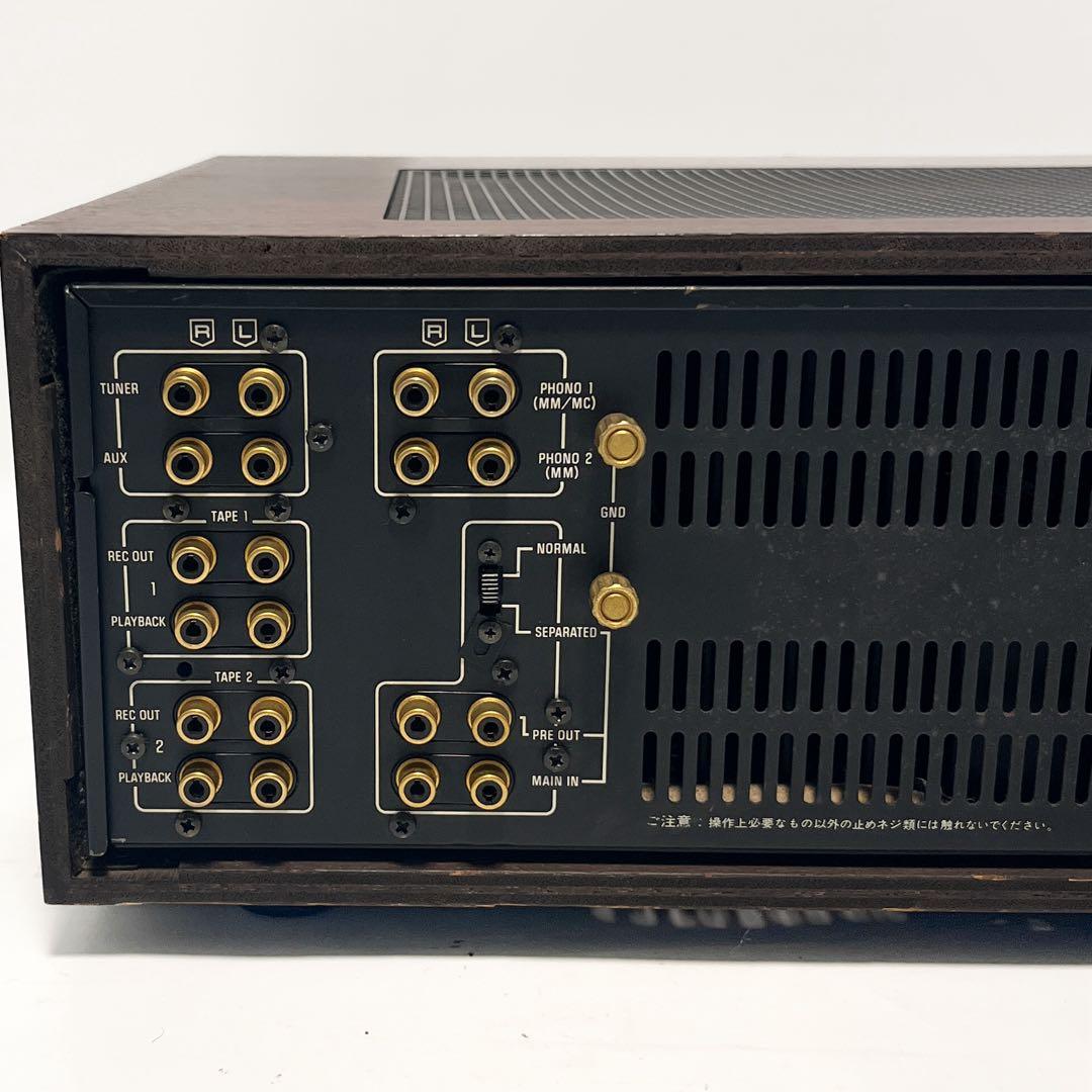 通電確認済み Technics プリメインアンプ SU-V10 松下電器