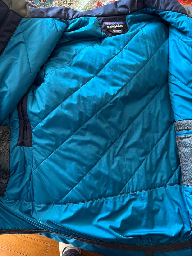 ORIO　patagonia 紺色　スキーウエア powder ball