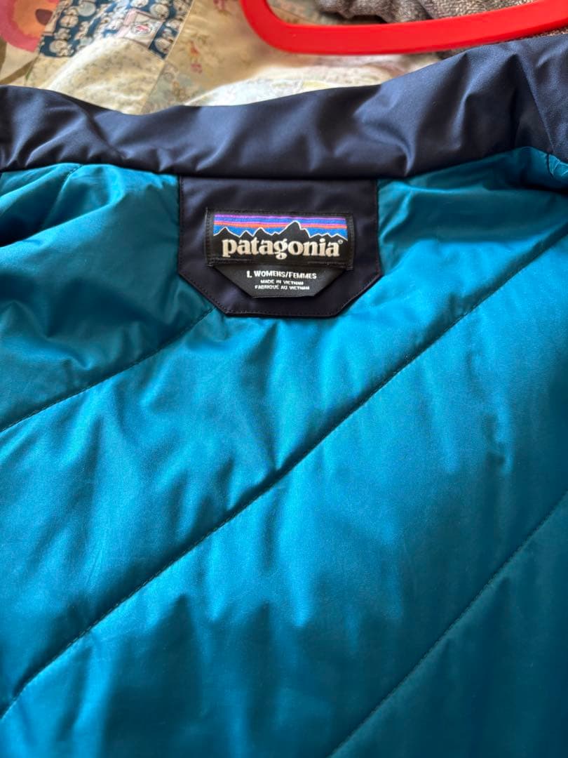 ORIO　patagonia 紺色　スキーウエア powder ball