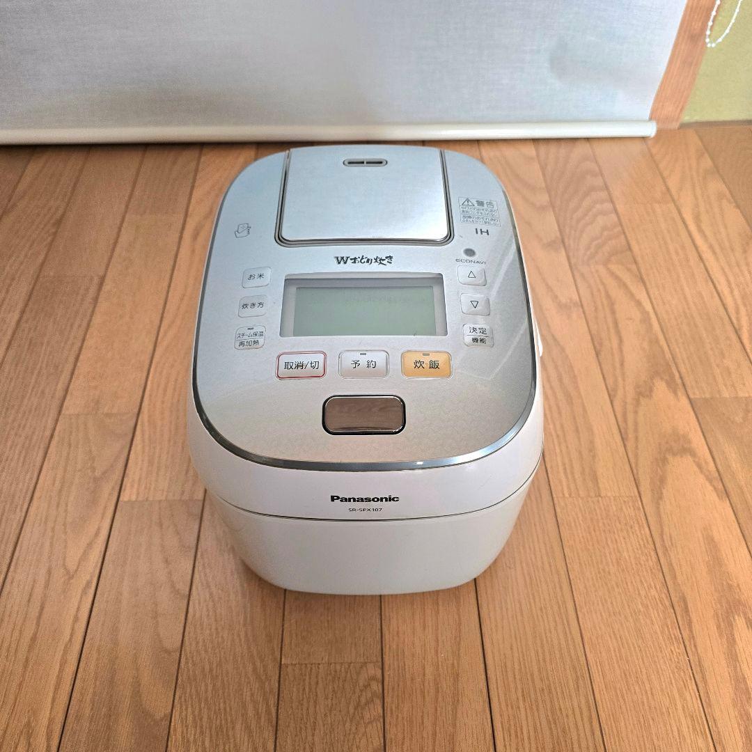 Panasonic 炊飯器 SR-SPX107 Wおどり炊き 5.5合