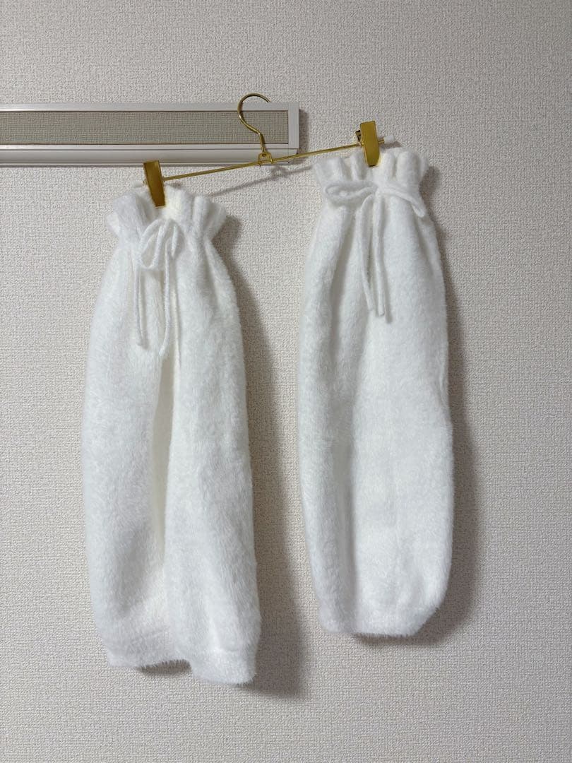 フーディーオフショルニットミニワンピース