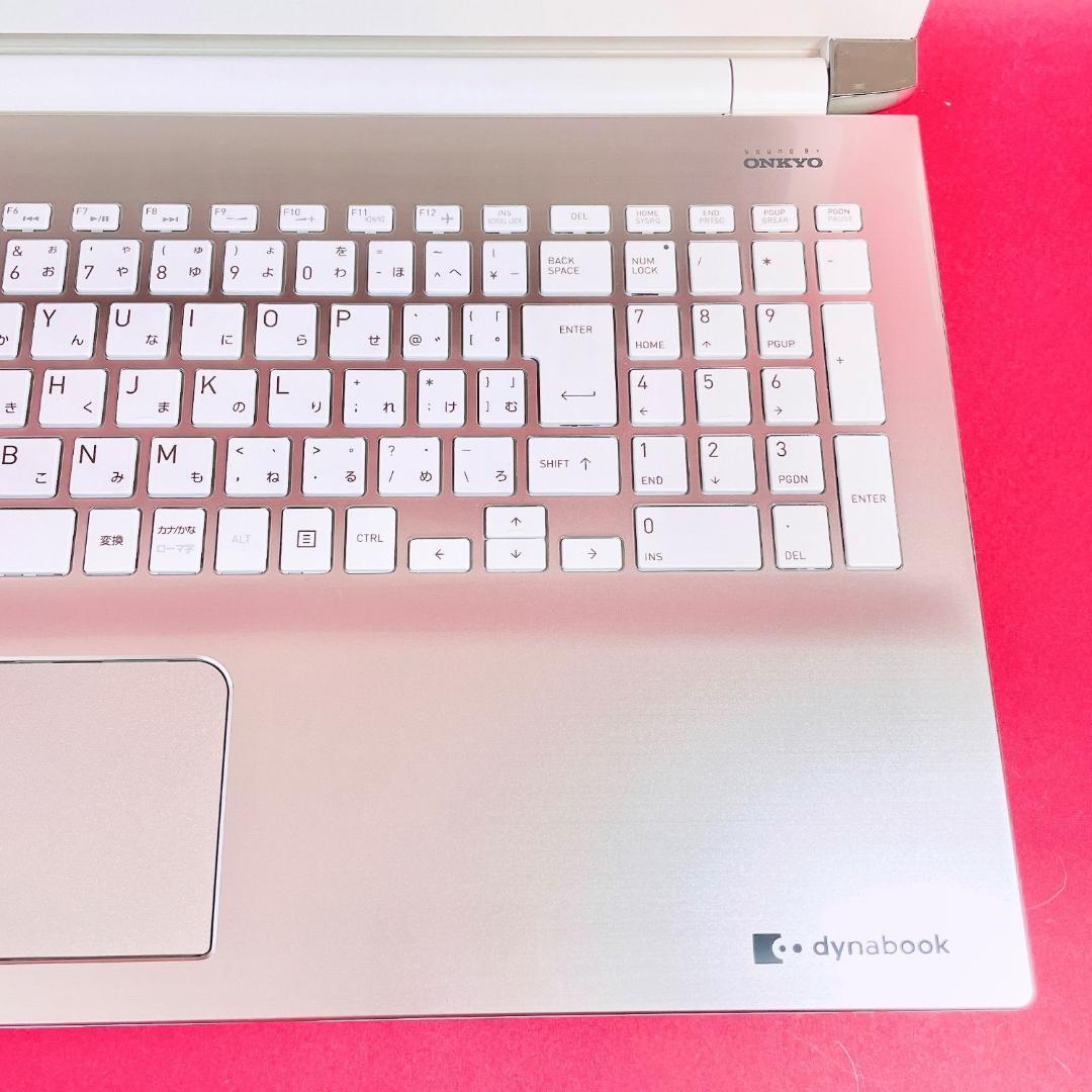 たっぷり大容量1TB‼️ Corei7✨️薄型ノートパソコン！人気ゴールドWin11