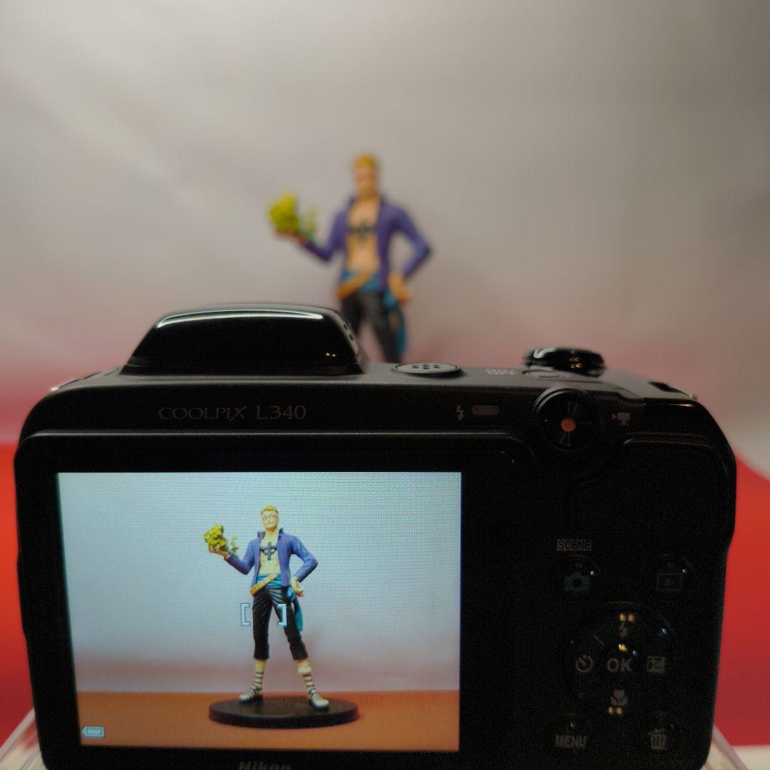 【美品•動作確認済】Nikon ニコン COOLPIX L340 単３電池