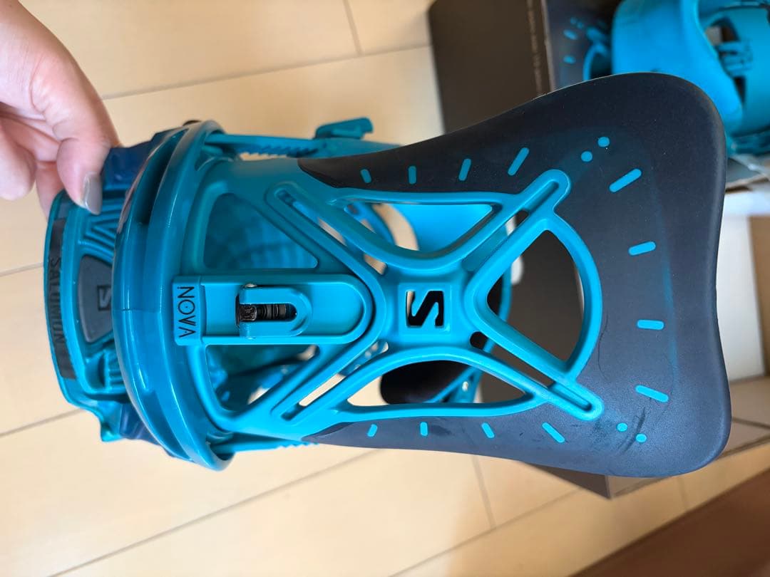 【美品】Salomon Nova Teal Blue ビンディング S