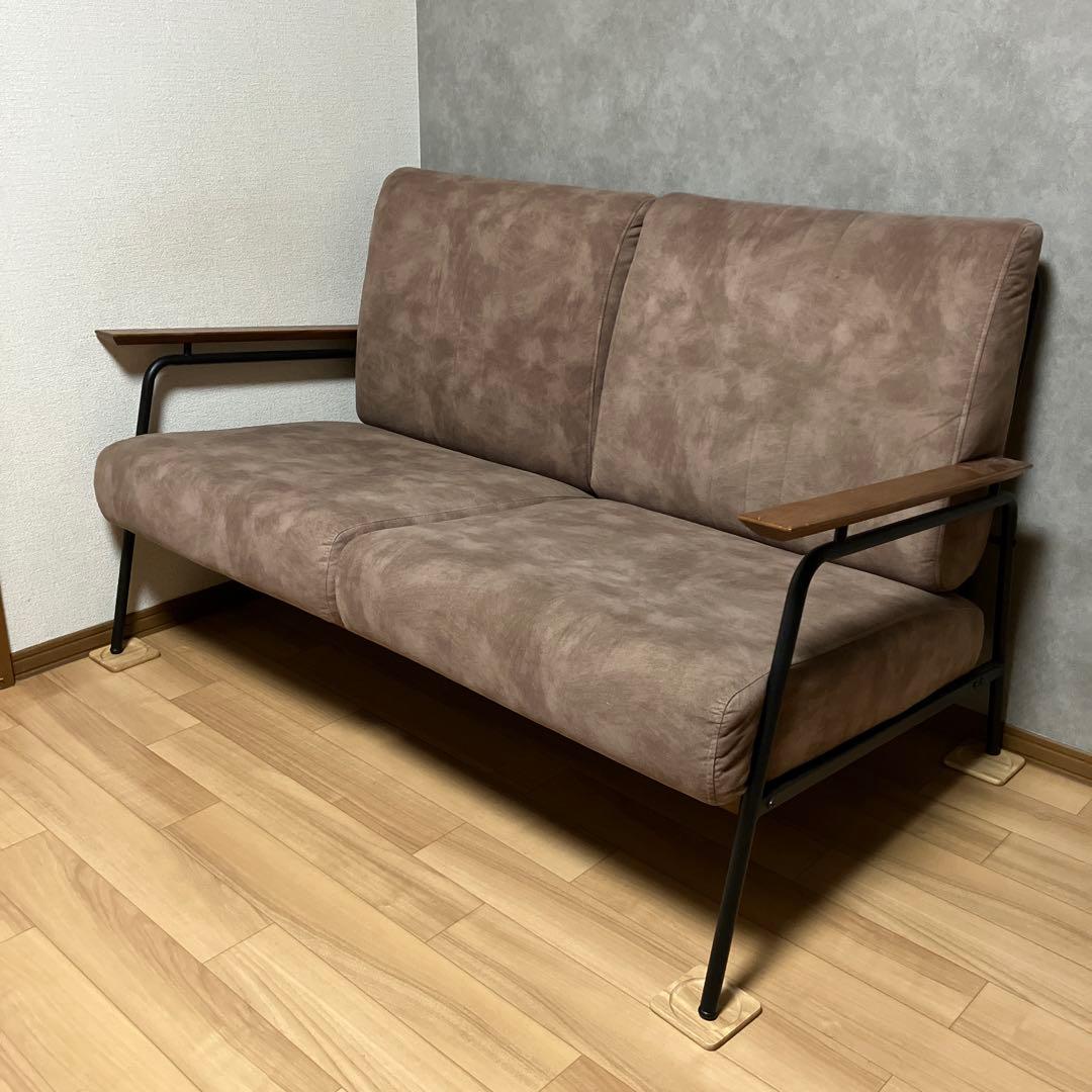 ソファ　2人掛け　※松山市直接引き取りの場合は12000円値引きします。
