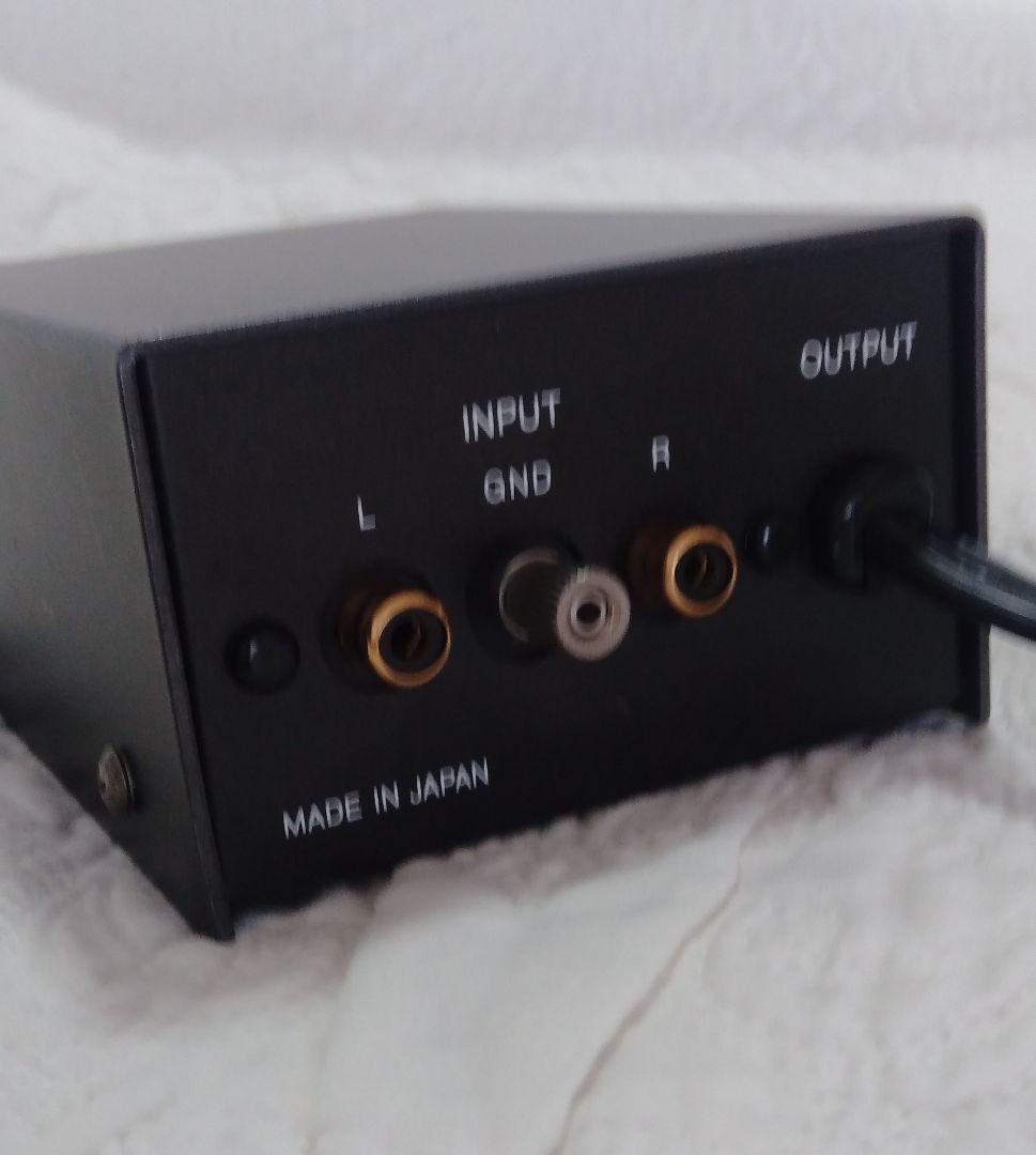 デノン MC(DL-103等)カートリッジ用 昇圧トランス AU-305 良品