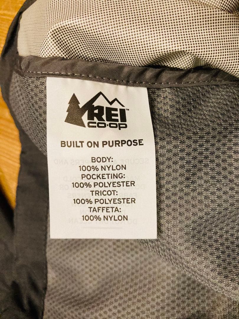 ナイロンジャケット 古着 00s Y2K REI レインコート M ナイロン