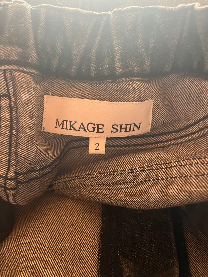 c*s様 MIKAGE SHIN Fringe Flare Denim Pant