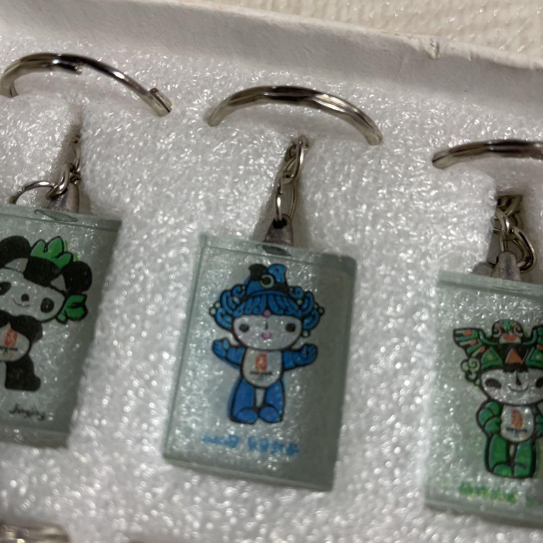 fu niu lele 北京オリンピック マスコット ストラップセット