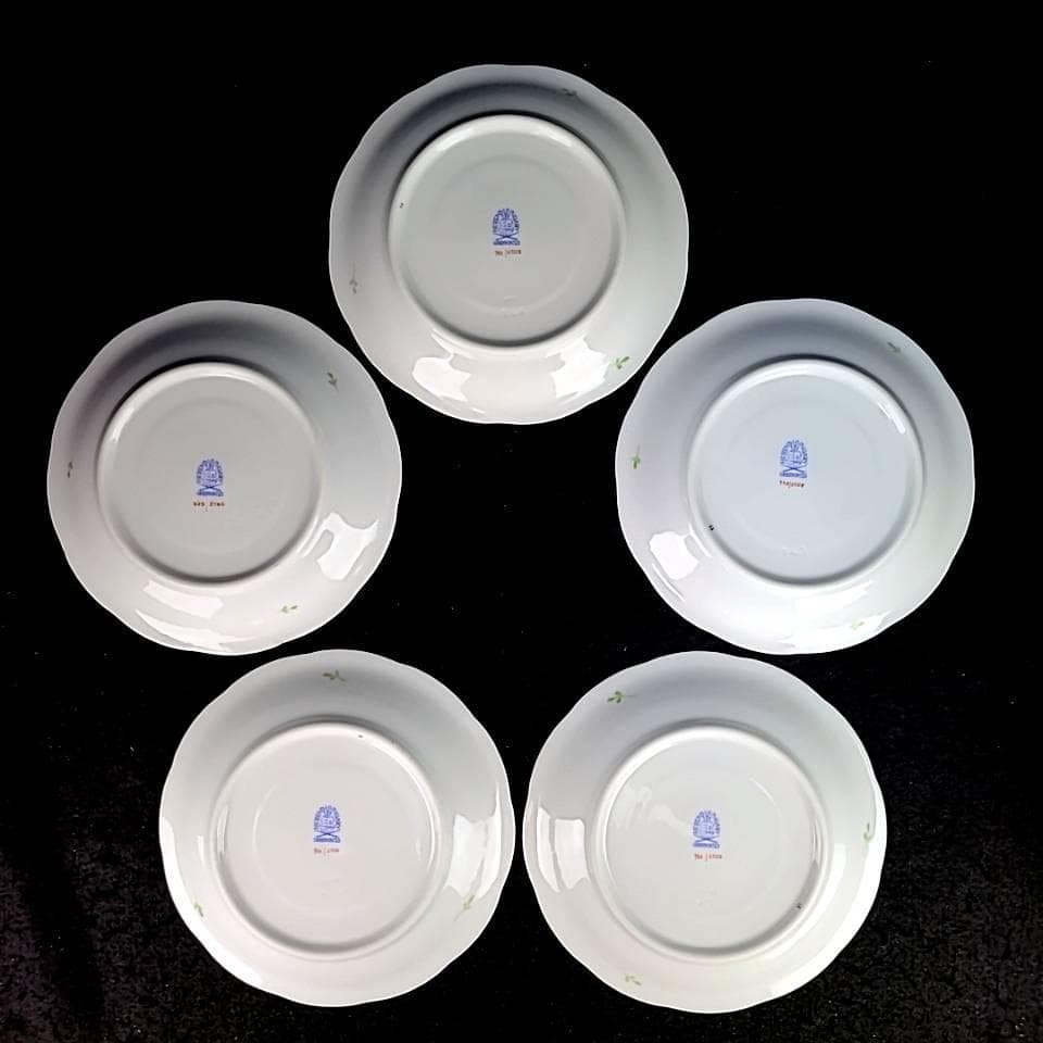 ♪美品♪ヘレンド　イートン　スープカップ　カップ&ソーサー　5客