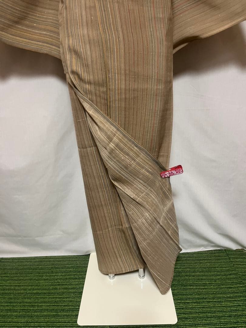 【国宝品】●沖縄県伝統工芸品●【八重山上布】●苧麻●かすり●紬●着物