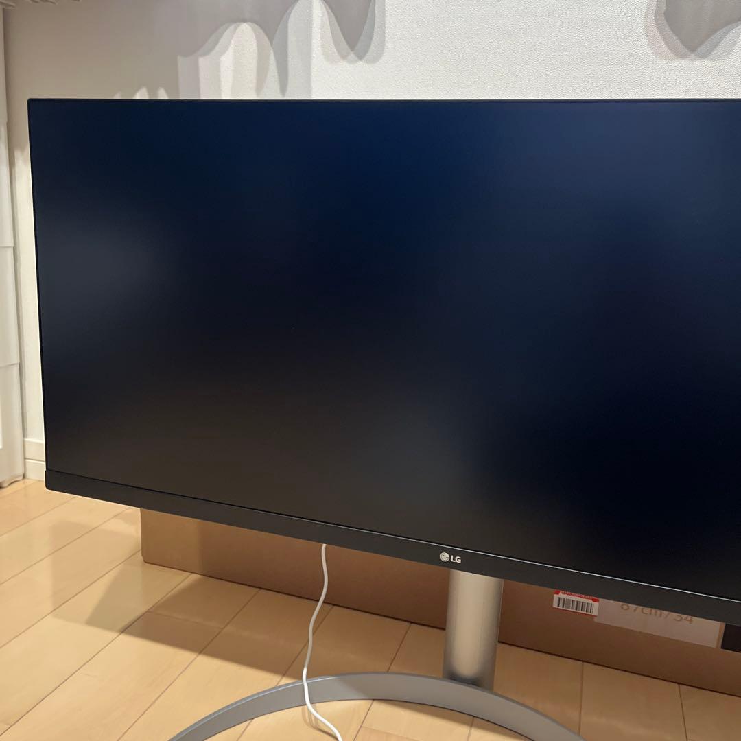 34WQ650-W/34型/UWFHD/IPS/ほぼ未使用