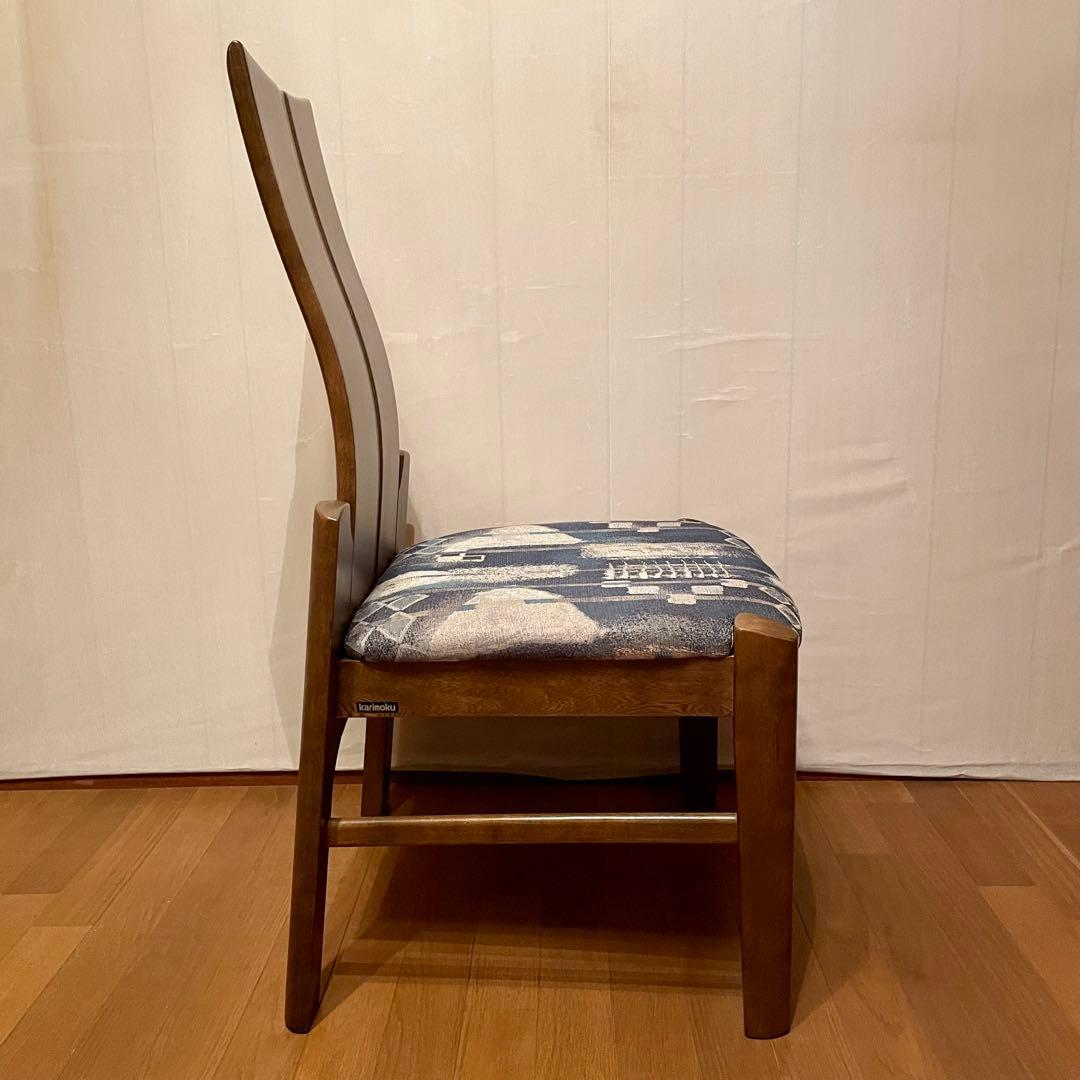 【karimoku】食堂椅子CT6255TP(2001年生産)No.1