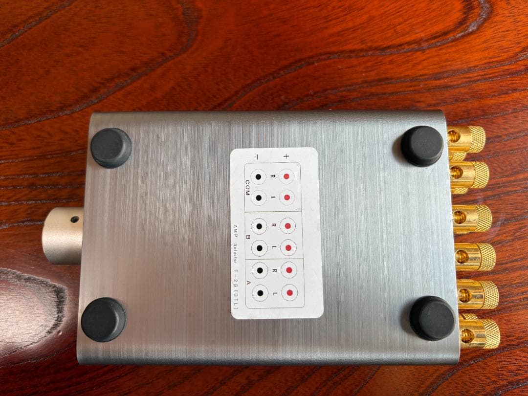 高品位 スピーカーセレクター Fortissimo Audio F-2G