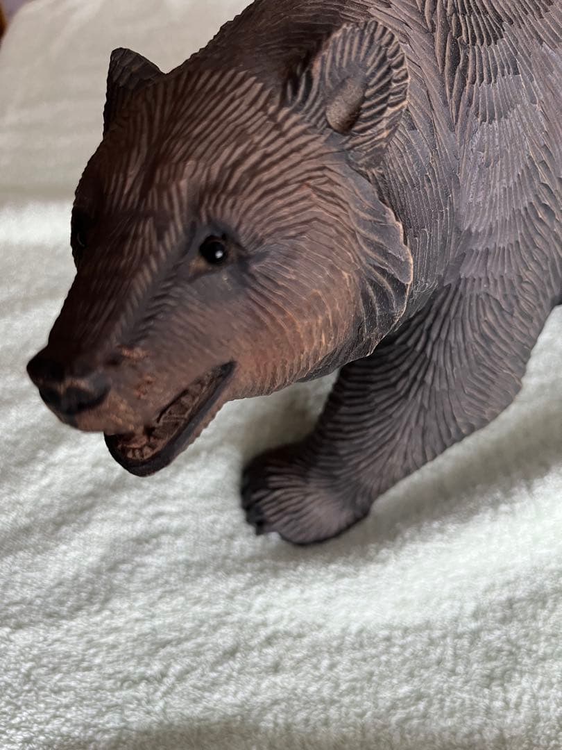 マ*ー様 北雪作　茂木多喜治　木彫り熊　北海道　八雲　骨董品