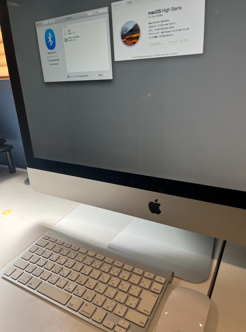 iMac 27 2011（256GB/24GB）＋DELL23インチモニタセット