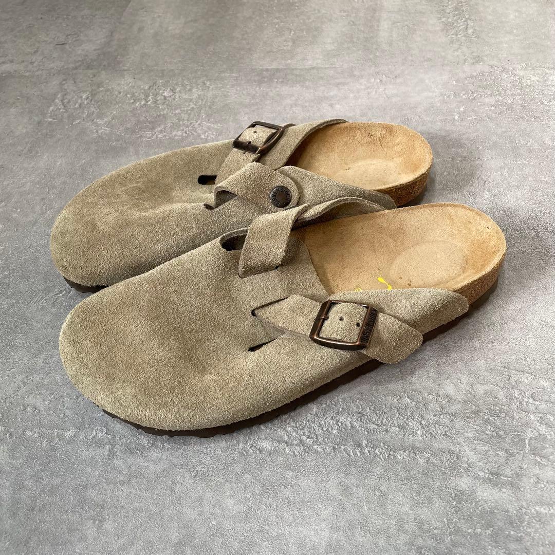 BIRKENSTOCK Boston BS サボサンダル 37 トープ