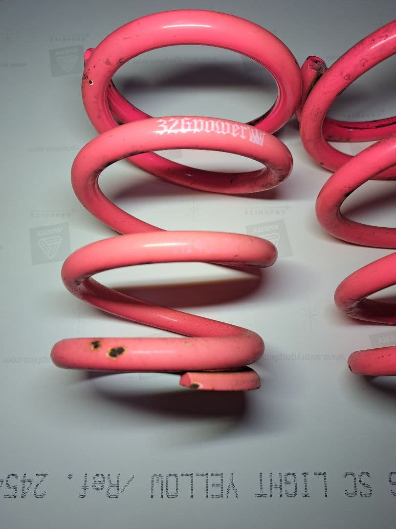 326powerw ピンク スプリング