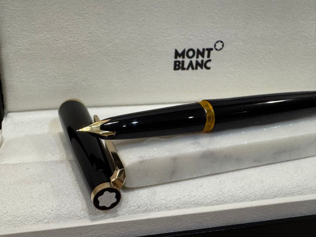 【極美品】モンブラン NO 121 万年筆18K ブラック④過渡期版　激レア