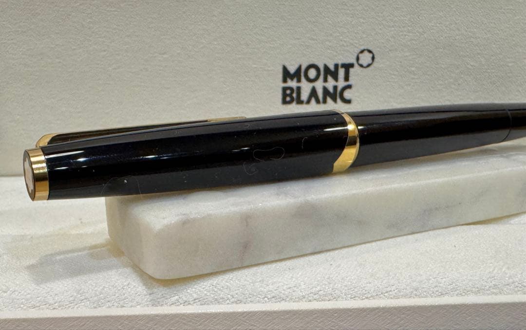 【極美品】モンブラン NO 121 万年筆18K ブラック④過渡期版　激レア