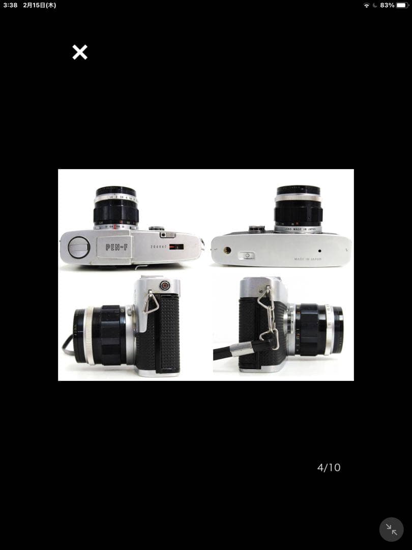 OLYMPUS PEN フィルムカメラ 40mmレンズ