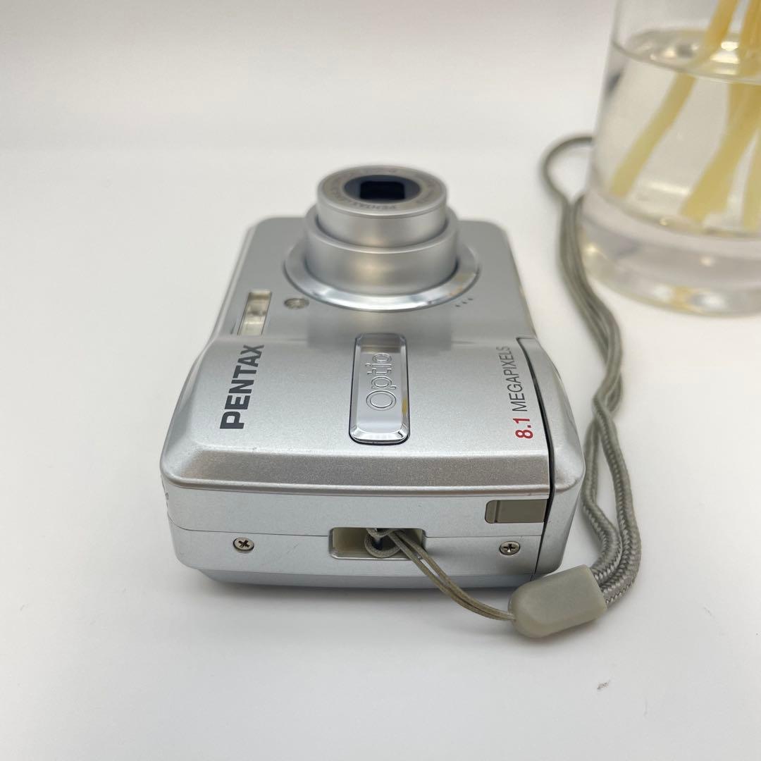 スマホ転送OK✨PENTAX Optio E40✨動作確認済 単三電池 可愛い♪