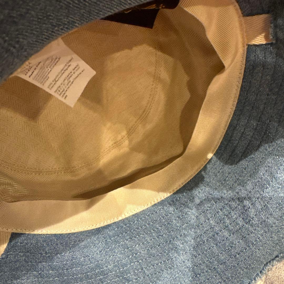 LOEWE フィッシャーマンハット　59 デニム　フリンジ