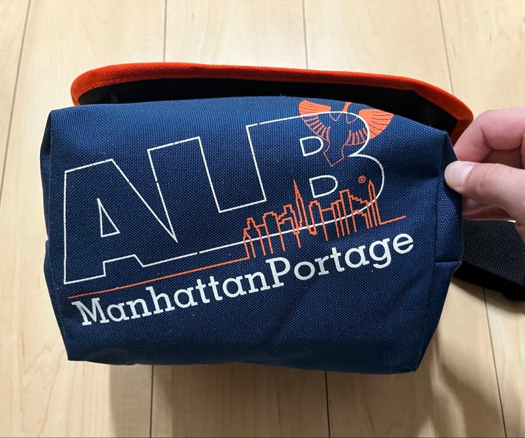 【未使用品】アルビレックス新潟×マンハッタンポーテージ：メッセンジャーバッグ
