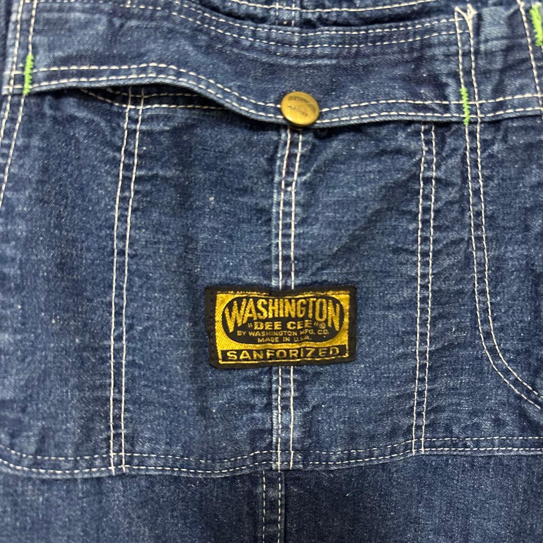 60’s Washington DEE CEE ビンテージデニムオーバーオール