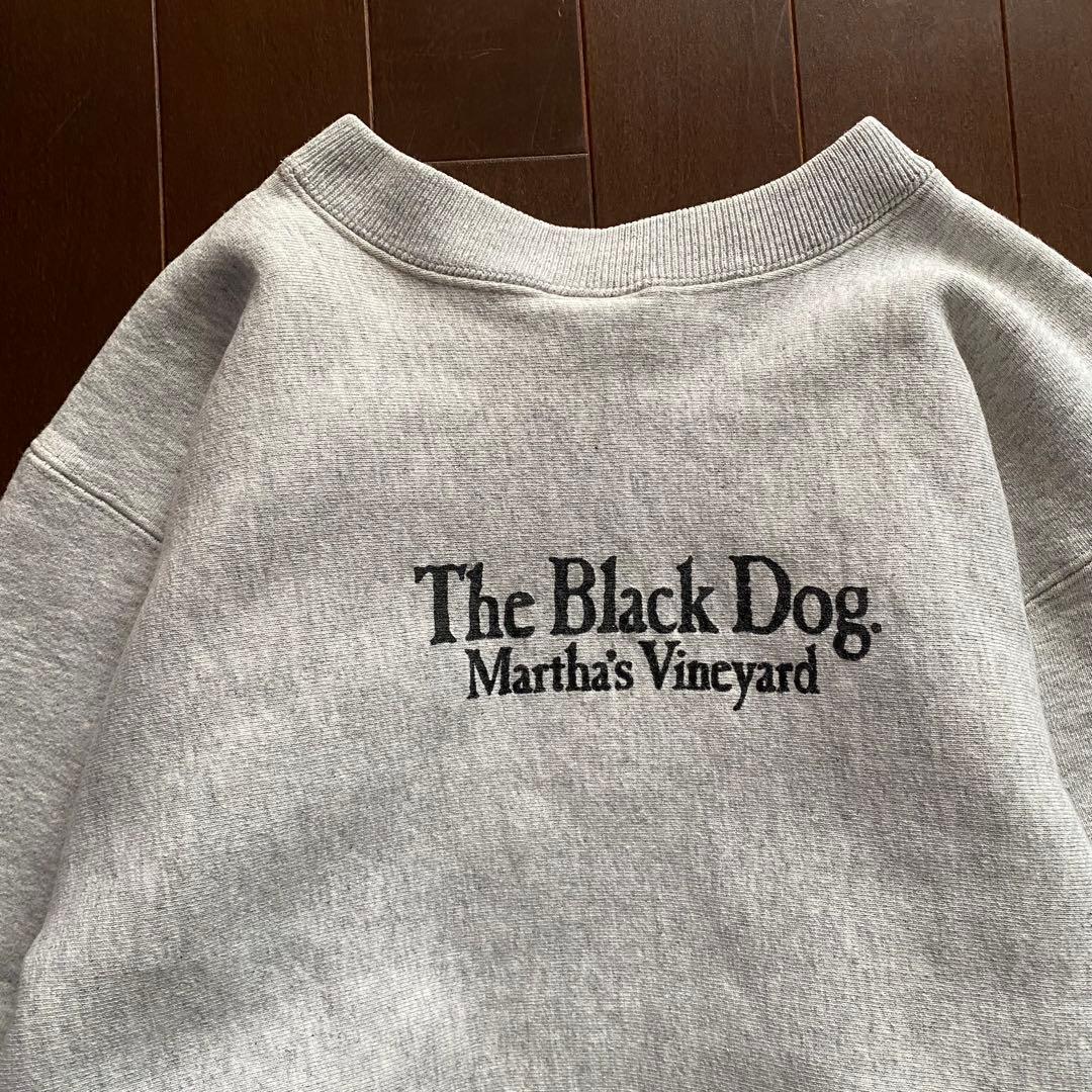 90’S The Black Dog プリントスウェットMADE IN USA