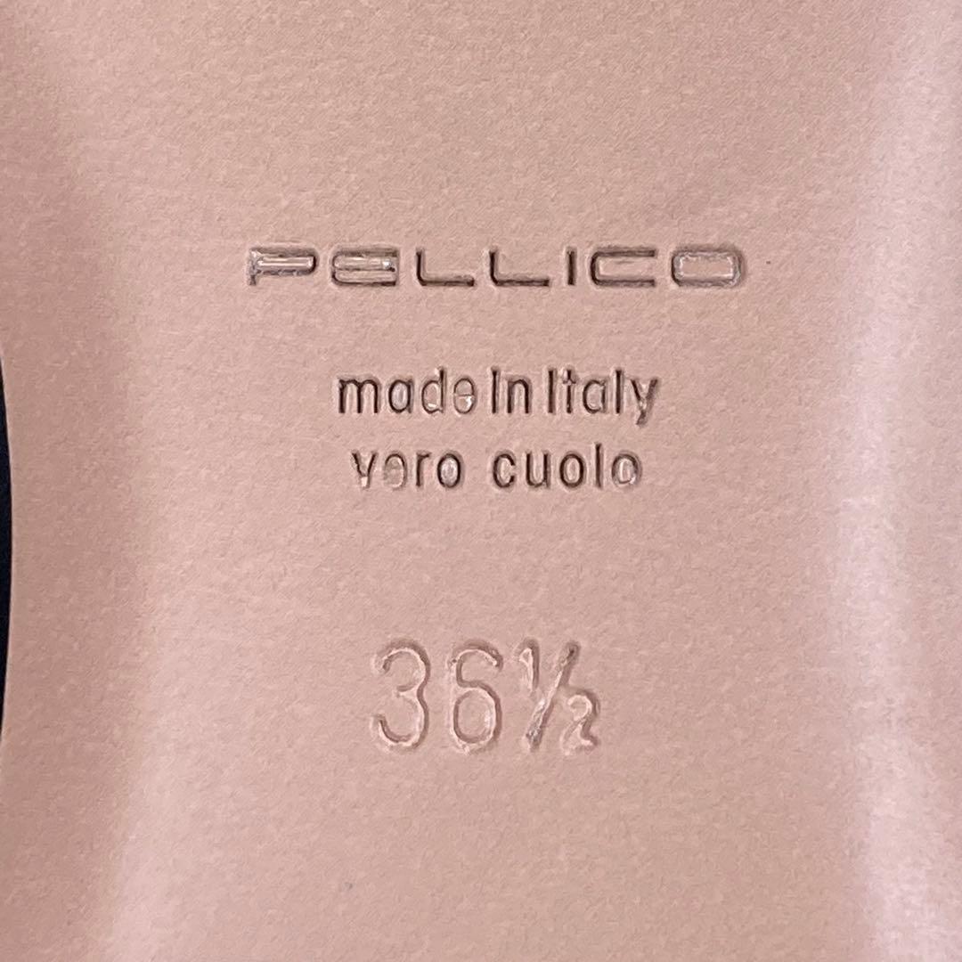 『未使用級』PELLICO アネッリ フラット パンプス ブラック ANIMA