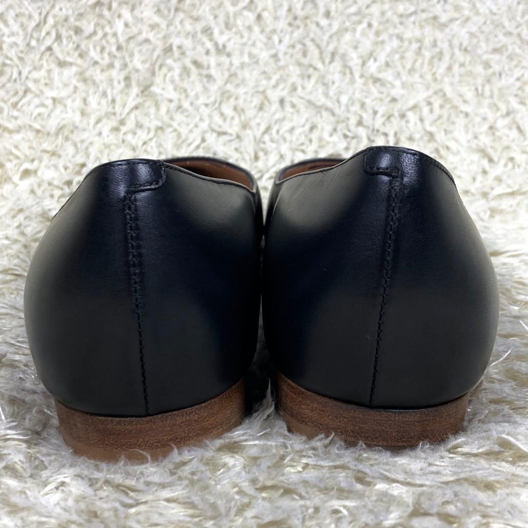 『未使用級』PELLICO アネッリ フラット パンプス ブラック ANIMA