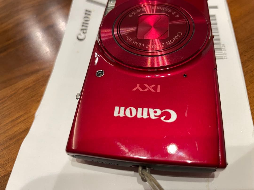 Canon IXY 190　レッド　Wi-Fi搭載　デジカメ　キャノン