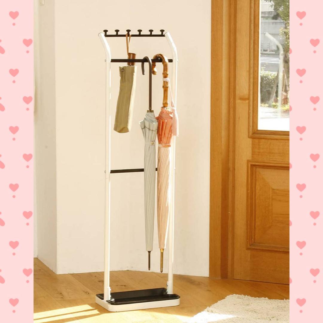 フック 傘を立てずに掛けて収納 傘立て