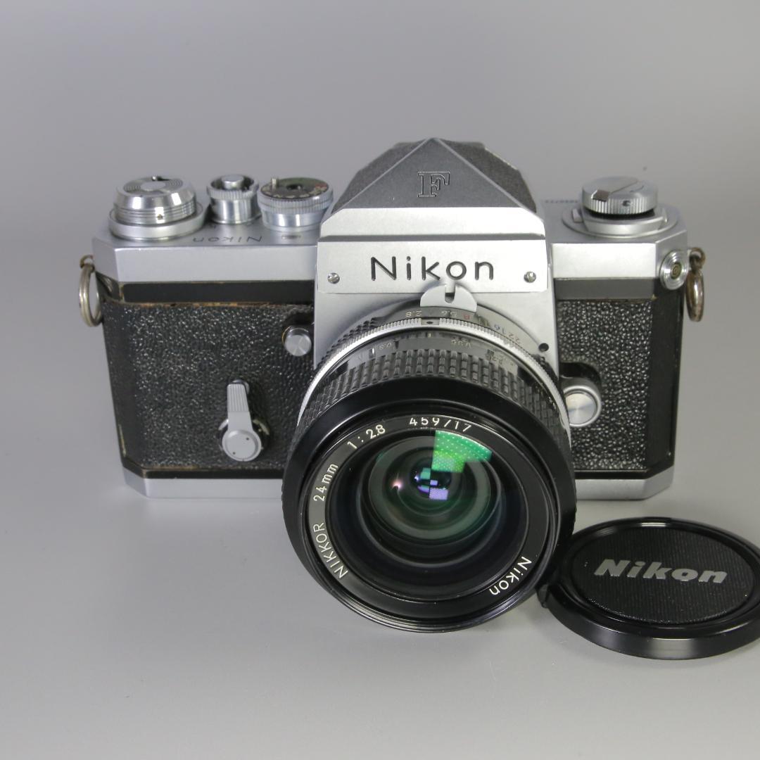 ☆良品☆完全動作　 Nikon F アイレベル 24mm F2.8　#175