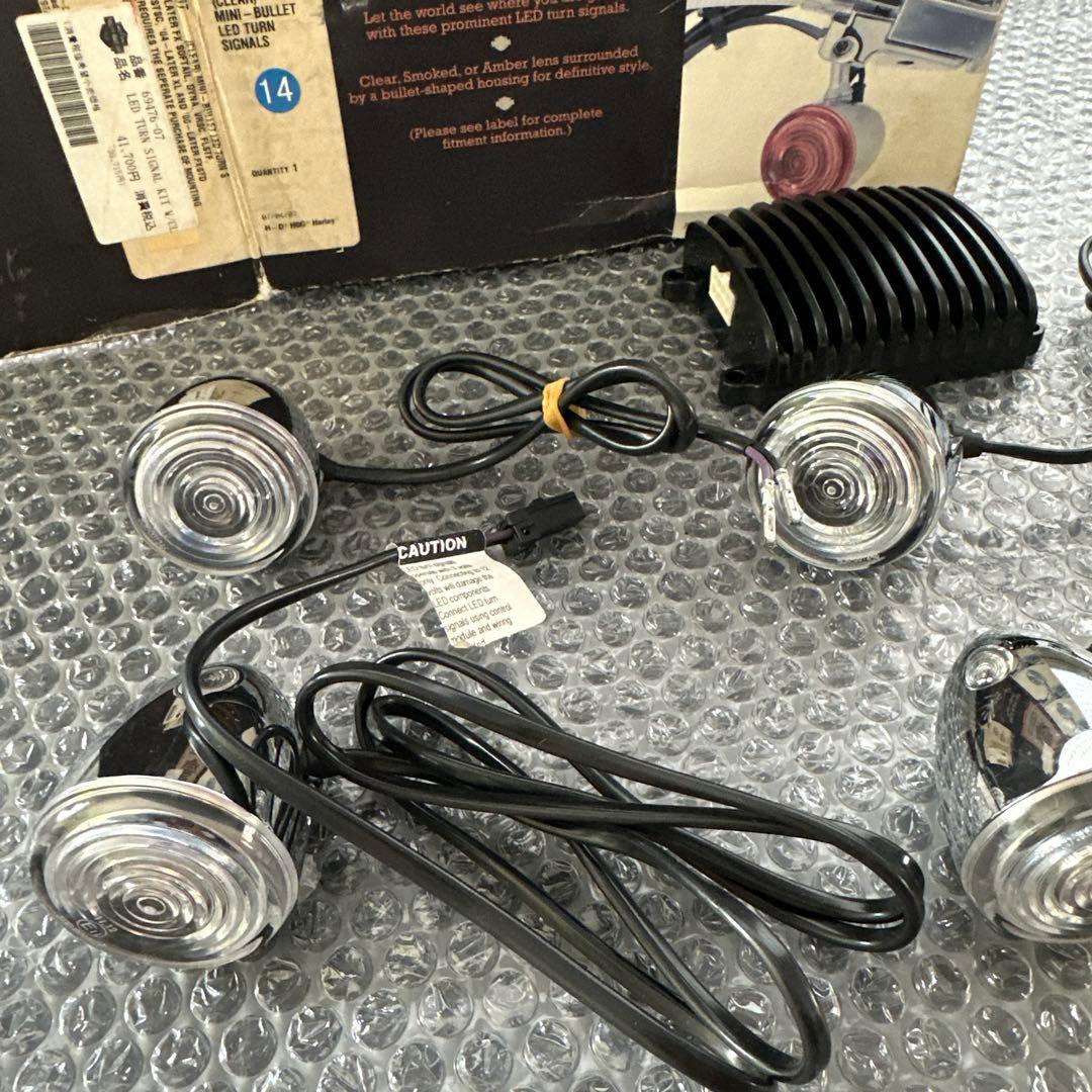 新品　ハーレー純正　LEDターンシグナル　ミニウィンカー　ソフテイル　ダイナ他