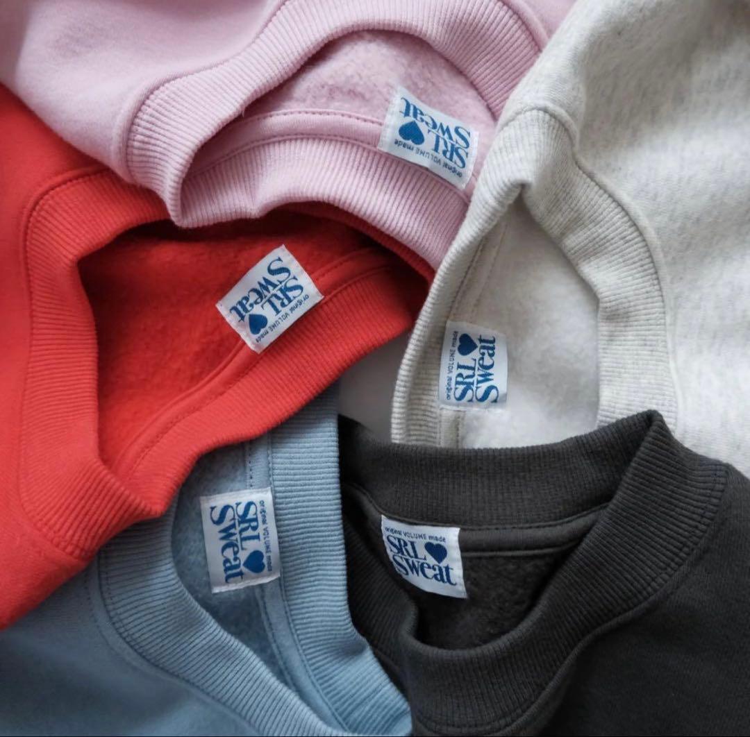 新品SeaRoomlynn Volume Sweat プルオーバー ライトブルー