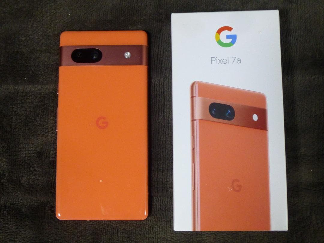 Google Pixel 7a コーラル 128GB　傷が無く使用感の少ない美品
