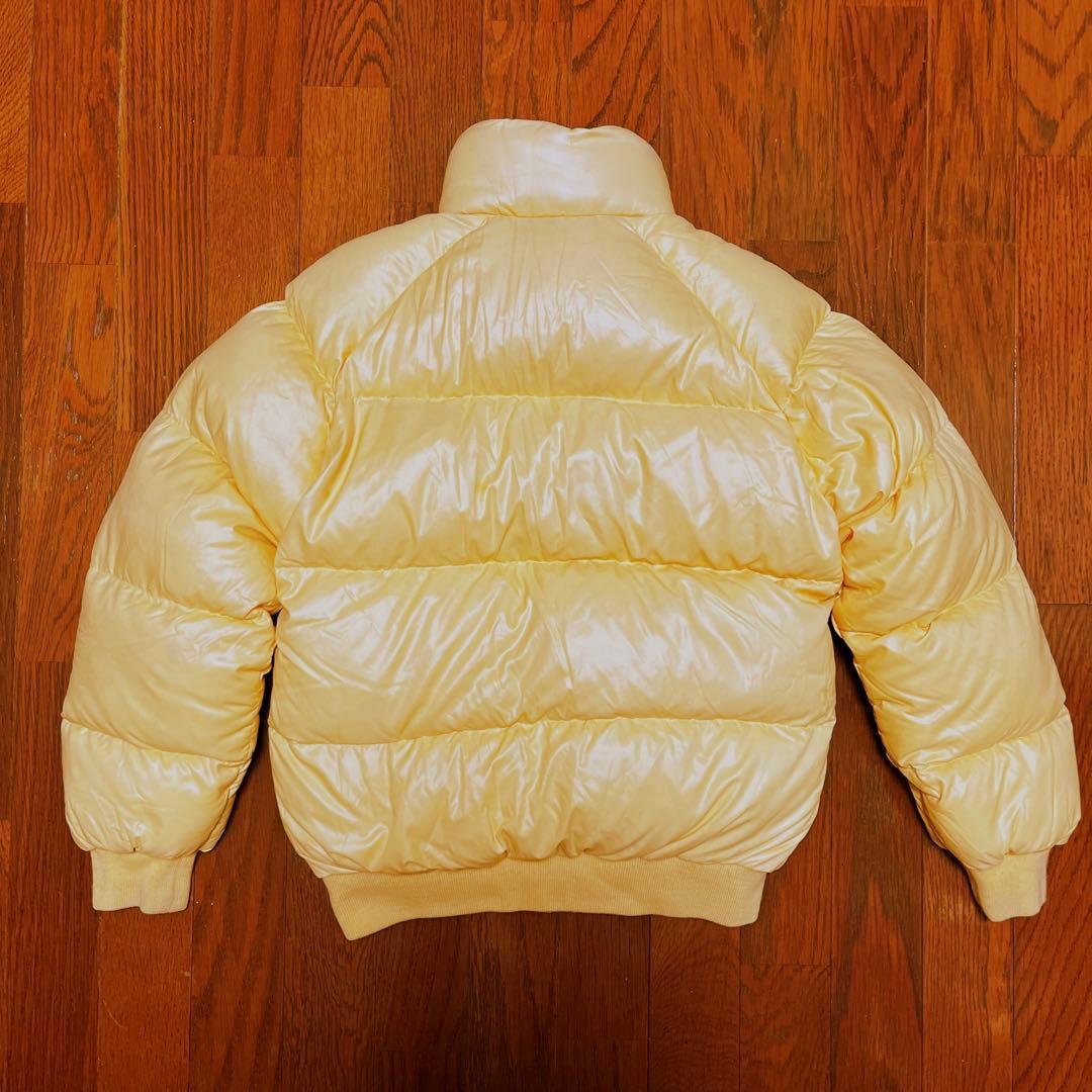 Moncler キッズ リバーシブルダウンジャケット 黄色x水色 日本製