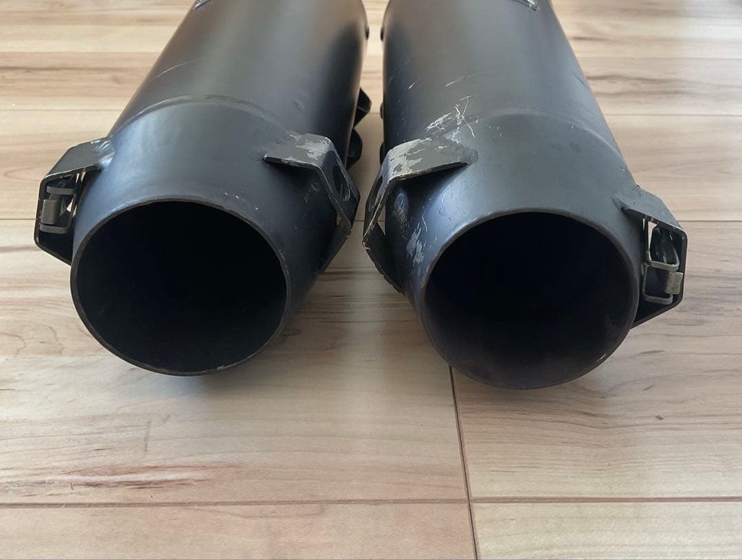 MIVV/ミブ/GHIBLI BLACKスリップオンマフラー/モトグッチ/V9