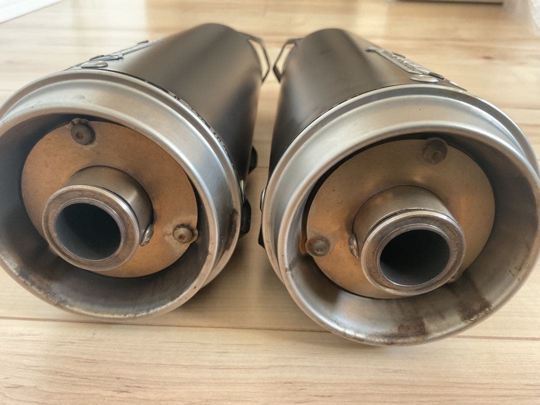 MIVV/ミブ/GHIBLI BLACKスリップオンマフラー/モトグッチ/V9