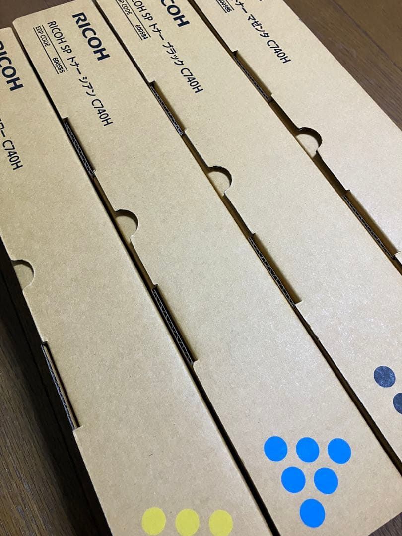 【新品未開封品】リコー SPトナー C740H 4色セット