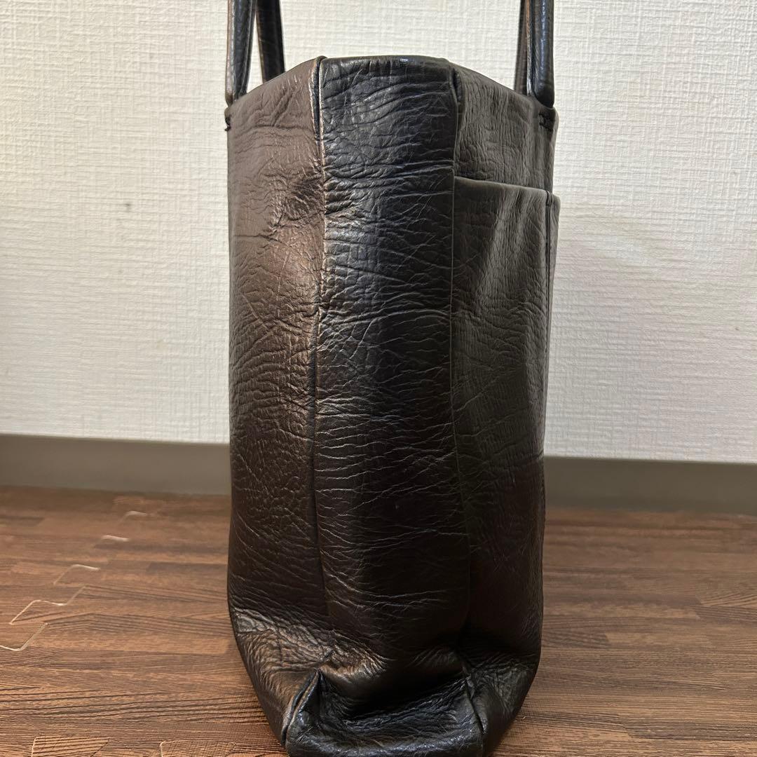 【M＋ エムピウ テネラ ブラック】　レザーバッグ　革鞄