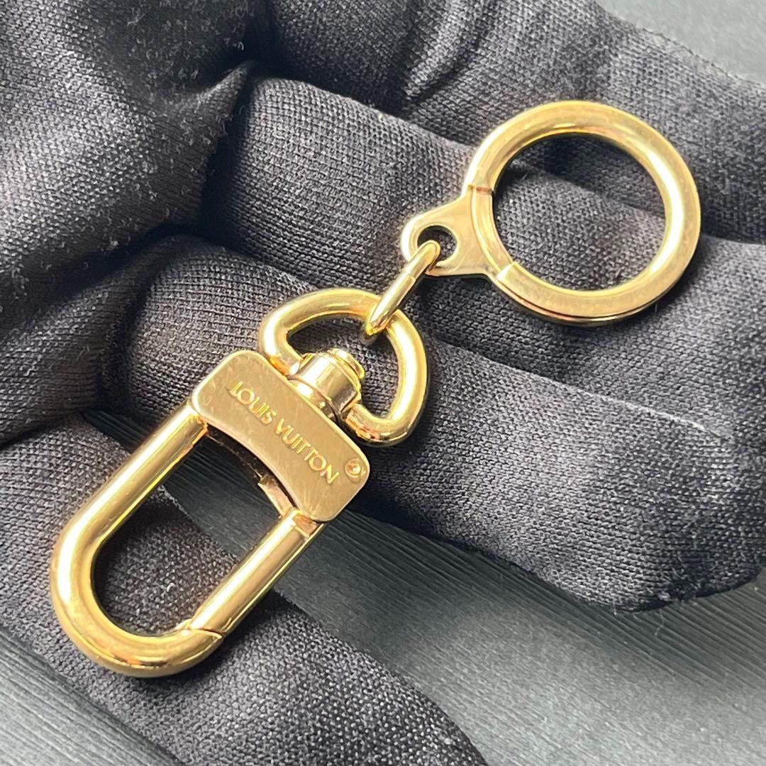 極美品　ルイヴィトン アノクレ ゴールド キーリング キーホルダー　M62694