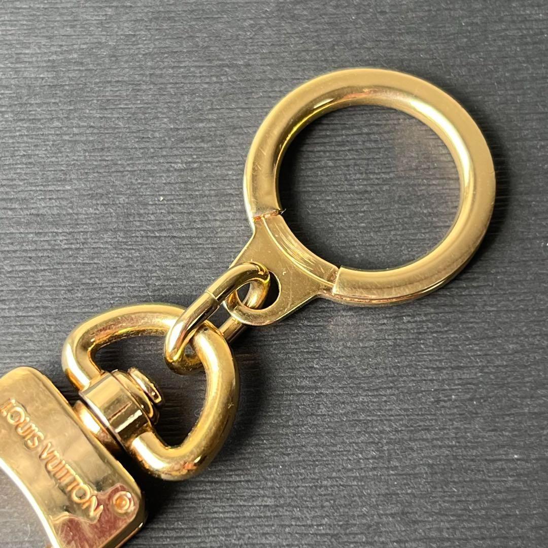 極美品　ルイヴィトン アノクレ ゴールド キーリング キーホルダー　M62694