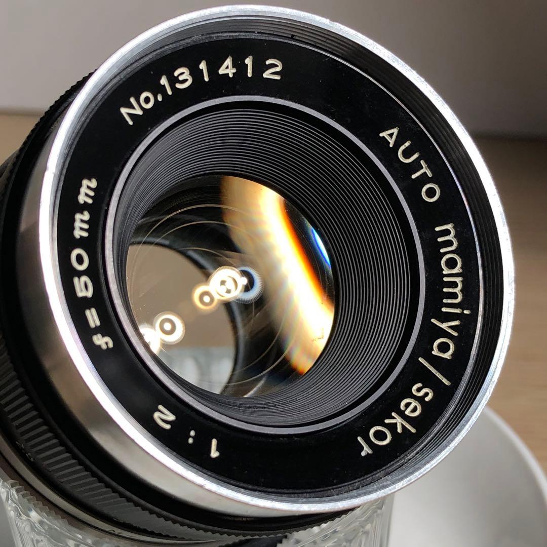 レア？純正付属品付　MAMIYA 50mm f2 m42マウント