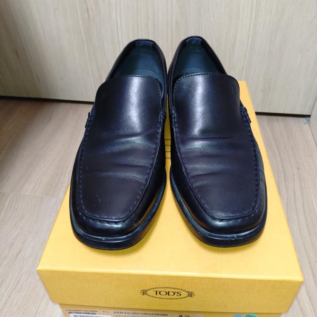 E*Y様 【未使用同等極美品】TOD’S ローファー 27cm 黒 箱付