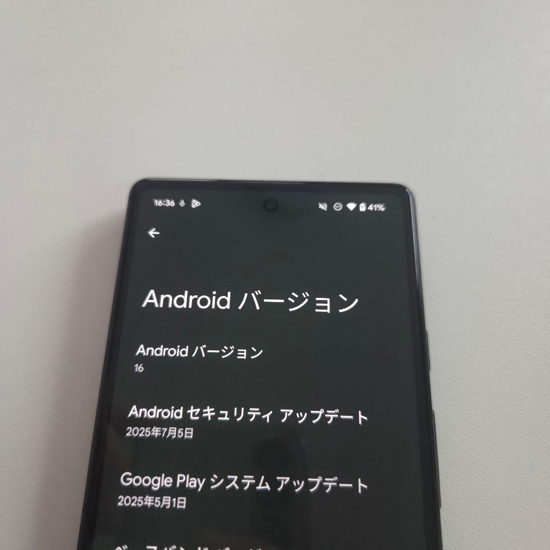 Pixel6a アンドロイド16 6/128GB シムフリー ピクセル 738